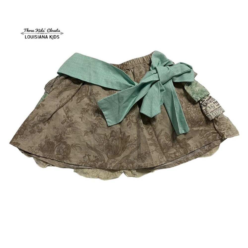 Persnickety 12m Mixed Print Ruffle Skirt